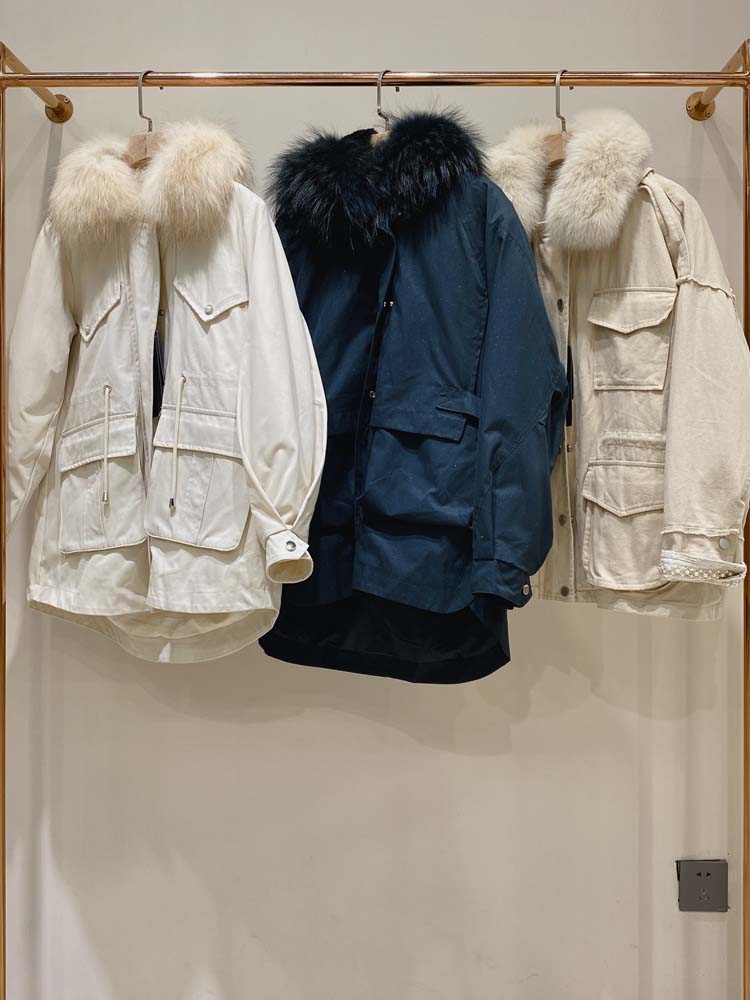 mini派克服2020冬新款 品牌折扣女装 撤柜女装尾货批发 实体直播