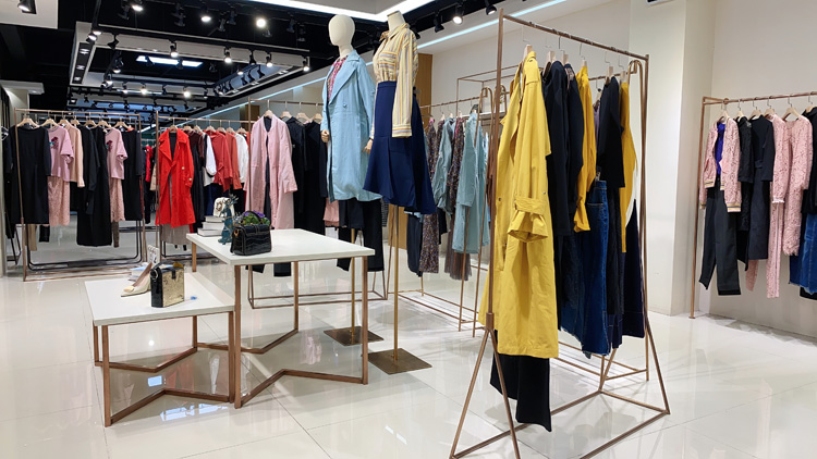 欧丝蒂雅文20秋装羽绒服品牌折扣女装摩多伽格羽绒服库存尾货女装货源